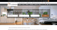 Desktop Screenshot of lodgis.com